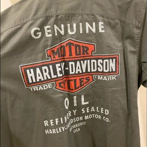 Harley Davidson Button Down Shirt